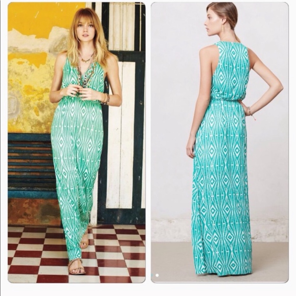 Anthropologie sikuli diamond dress